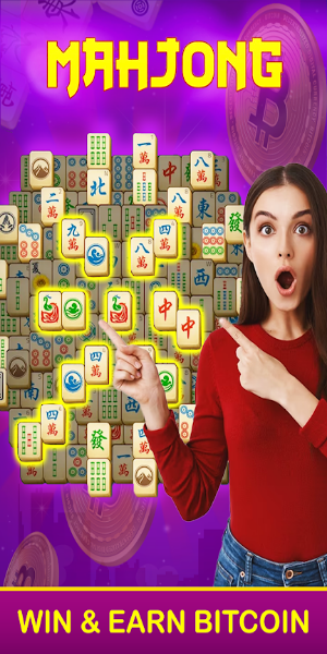 Classic Mahjong Earn BTC 스크린샷 1