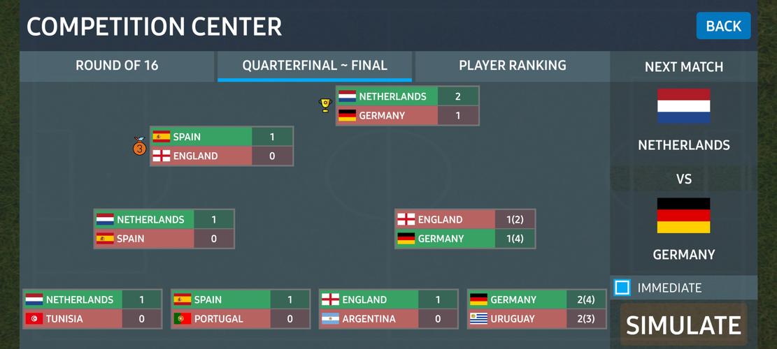 World Football Simulator ဖန်သားပြင်ဓာတ်ပုံ 2