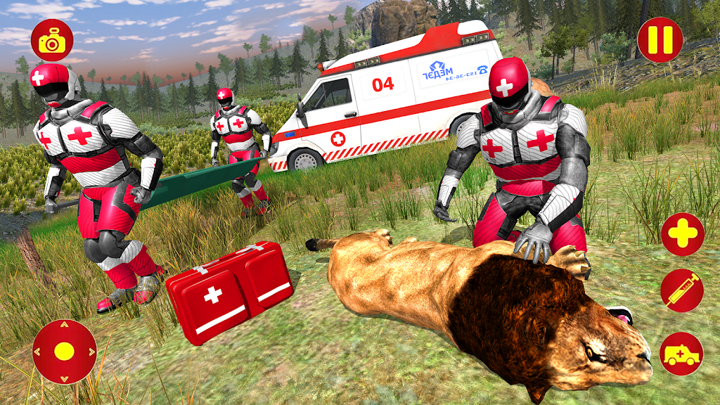 Doctor Robot Animals Rescue 螢幕截圖 0