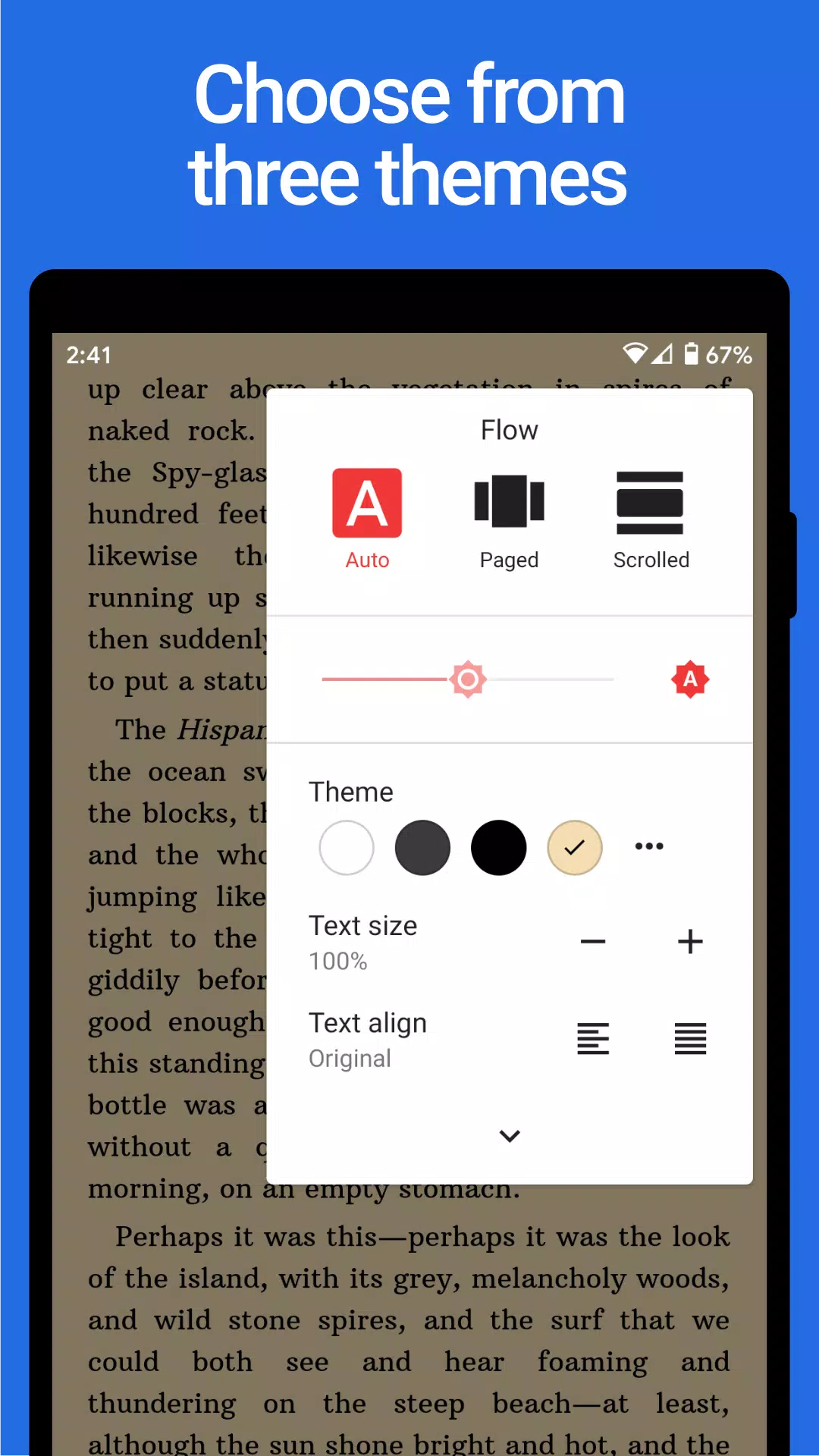 Lithium: EPUB Reader スクリーンショット 2