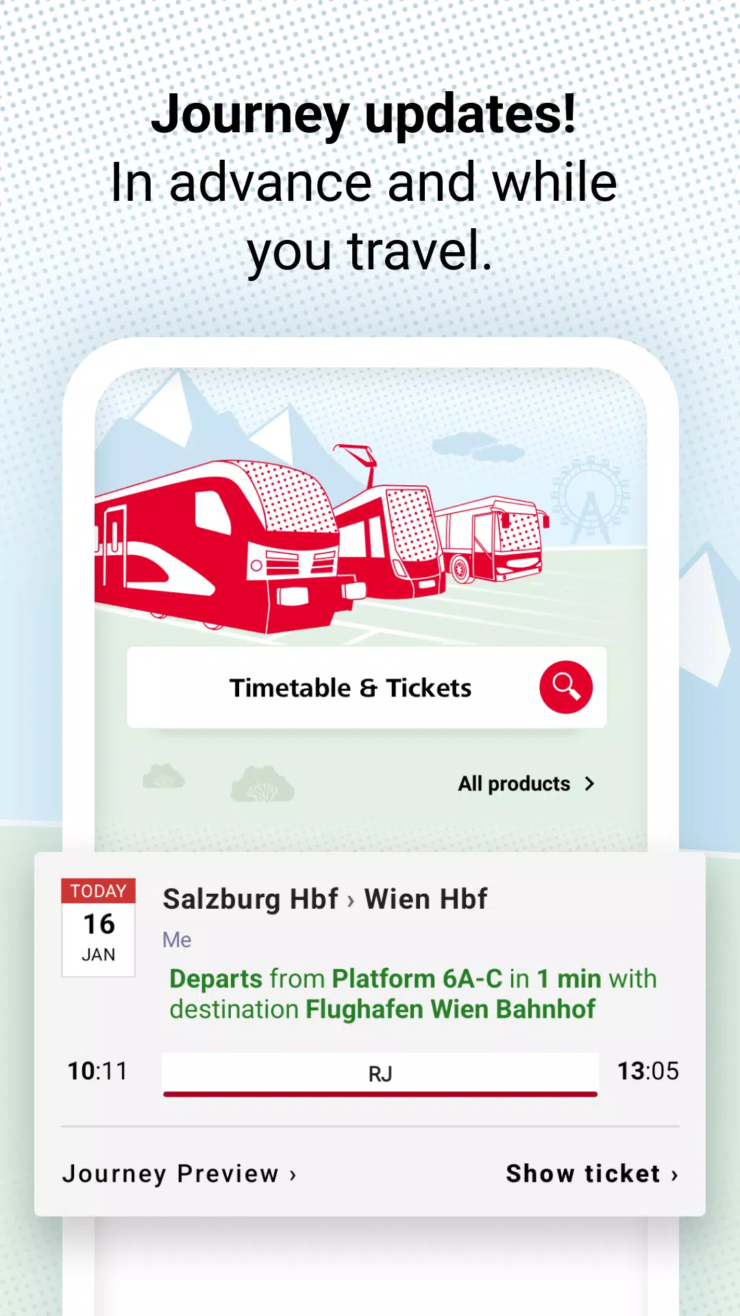 ÖBB Tickets Tangkapan skrin 2