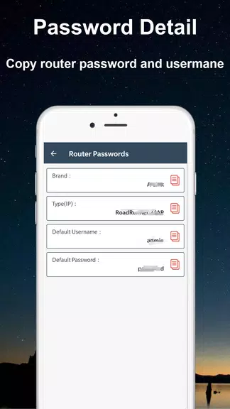 Default WiFi Router Passwords Ekran Görüntüsü 3