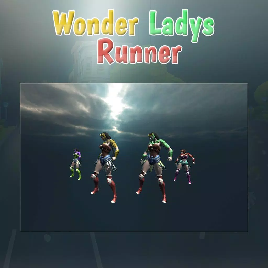 Wonder Lady Runner: Christmas Скриншот 2