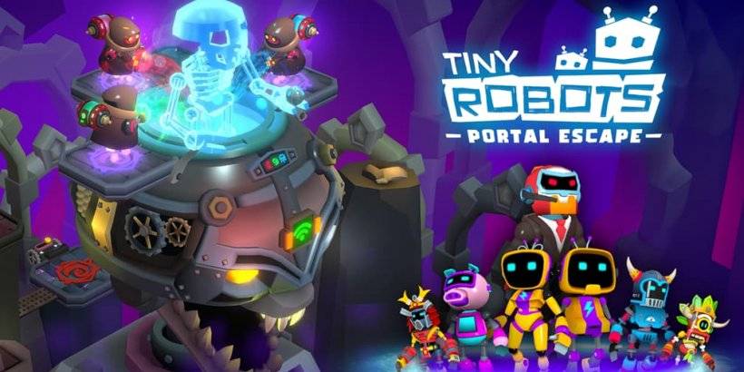 Robôs minúsculos: Portal Escape já foi lançado no Android e iOS