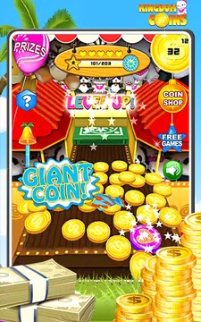 Kingdom Coins - Dozer of Coin ภาพหน้าจอ 1