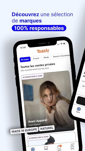 Toasty : shopping responsable Screenshot 0