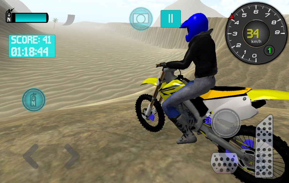 Bike Offroad Simulator Captura de tela 2