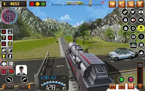 Uphill Train Track Simulator Screenshot 0