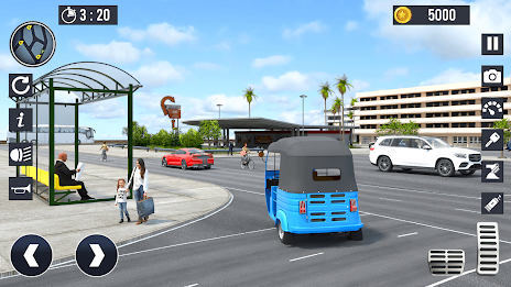 Rickshaw Driver Tuk Tuk Game Screenshot 0