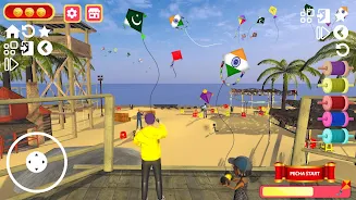 Kite Sim: Kite Flying Games 스크린샷 1