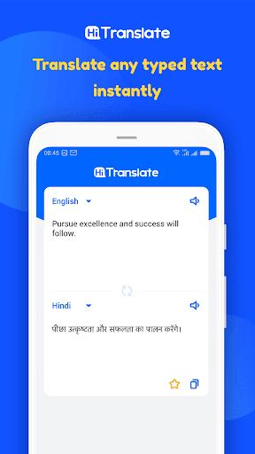 Hi Translate - Free Voice and Chat Translate Ảnh chụp màn hình 2