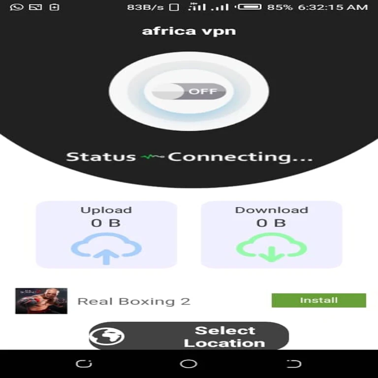 AFRICA VPN Screenshot 0