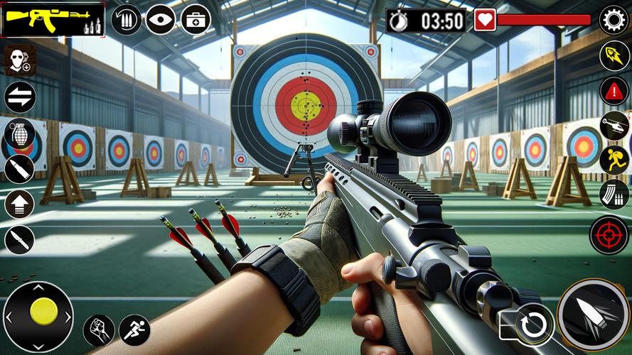 Real Target Gun Shooter Games スクリーンショット 0