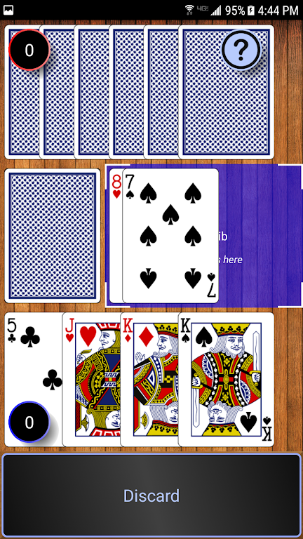 Grandpas Cribbage 螢幕截圖 1