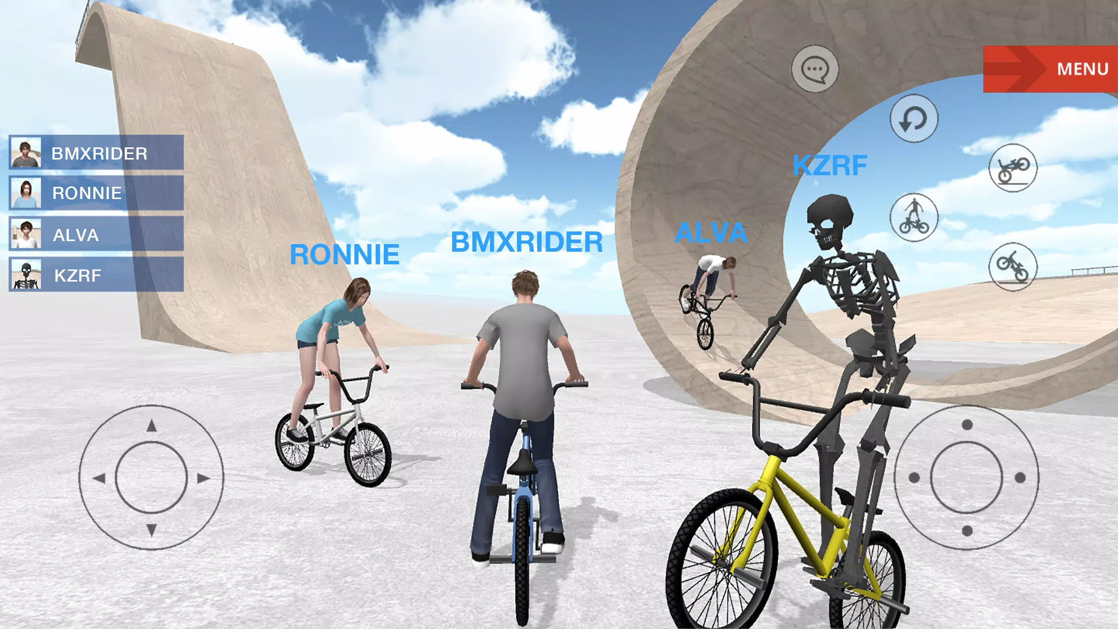 BMX Space Screenshot 1