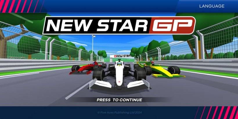 New Star GP将轻巧的Retro F1赛车带到iOS和Android，现在免费