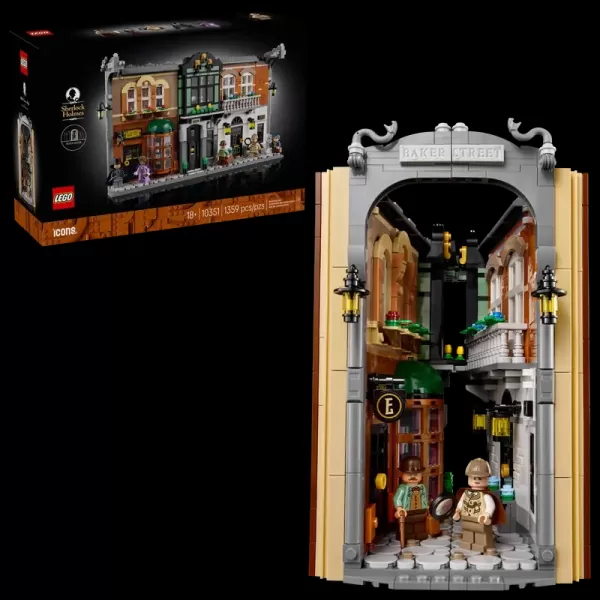 Ikon Lego Sherlock Holmes: Buku Nok