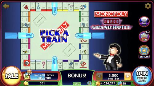 MONOPOLY Slots Скриншот 2