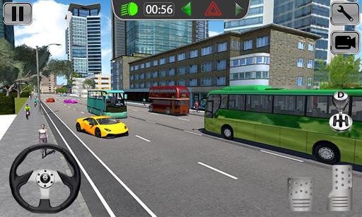 Real Bus Driving Game - Free Bus Simulator Schermafbeelding 1