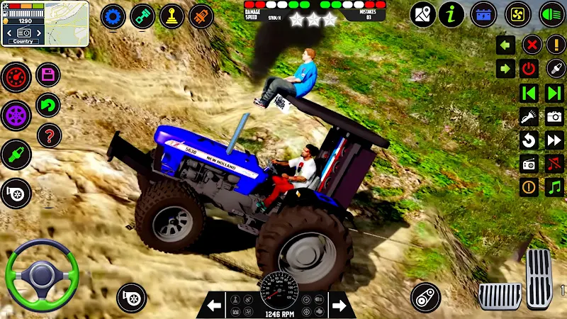 Tractor Driving Tractor Games Screenshot 1