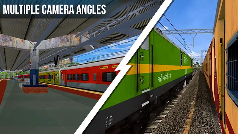 Ind Express Train Simulator Captura de pantalla 0