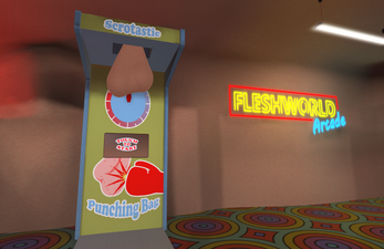 Fleshworld Arcade VR Ekran Görüntüsü 1