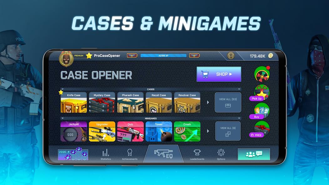 Case Opener - skins simulator Mod Screenshot 1