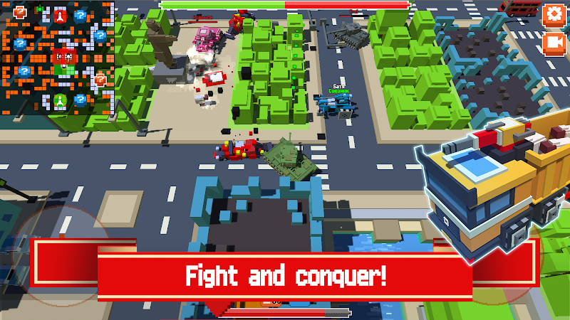 Brawl Boxes: Pixel tanks Screenshot 3