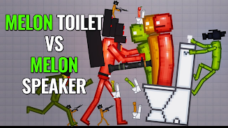 Skibidi Toilet Mod Melon Скриншот 0