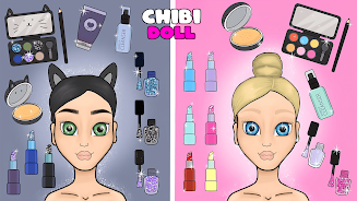 Chibi Dolls LOL: Dress up Game Скриншот 3