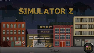 Zombie Simulator Z - Freemium Ảnh chụp màn hình 0