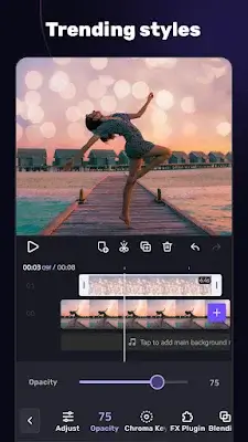 Video Editor APP - VivaCut Tangkapan skrin 2