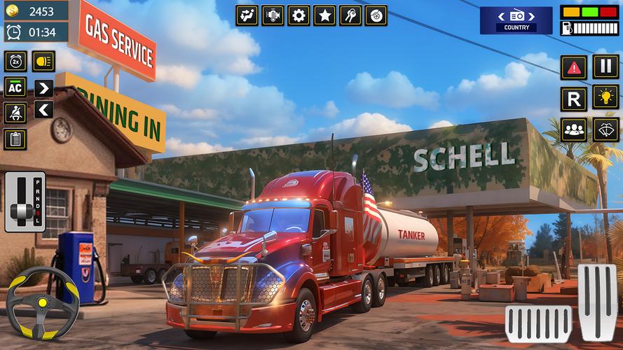 Euro Transporter Truck Games स्क्रीनशॉट 0