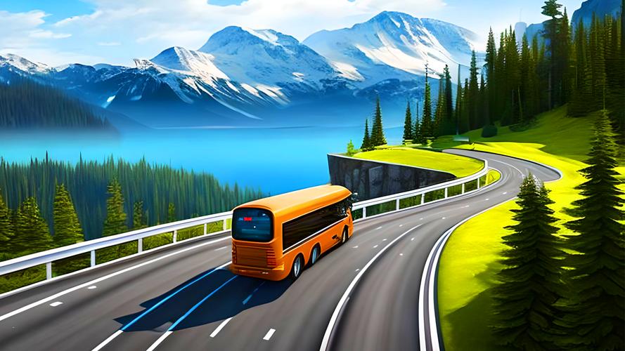 Bus Simulator Games: Bus Games ภาพหน้าจอ 0