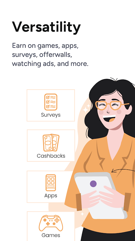 Earnweb: Earning app & website Zrzut ekranu 2
