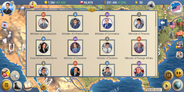 MA 2 – President Simulator Скриншот 1