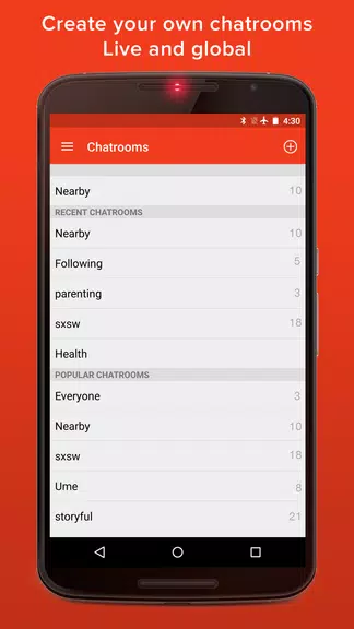 FireChat Ảnh chụp màn hình 2