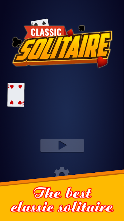 Solitare Classic Free 2019 螢幕截圖 1