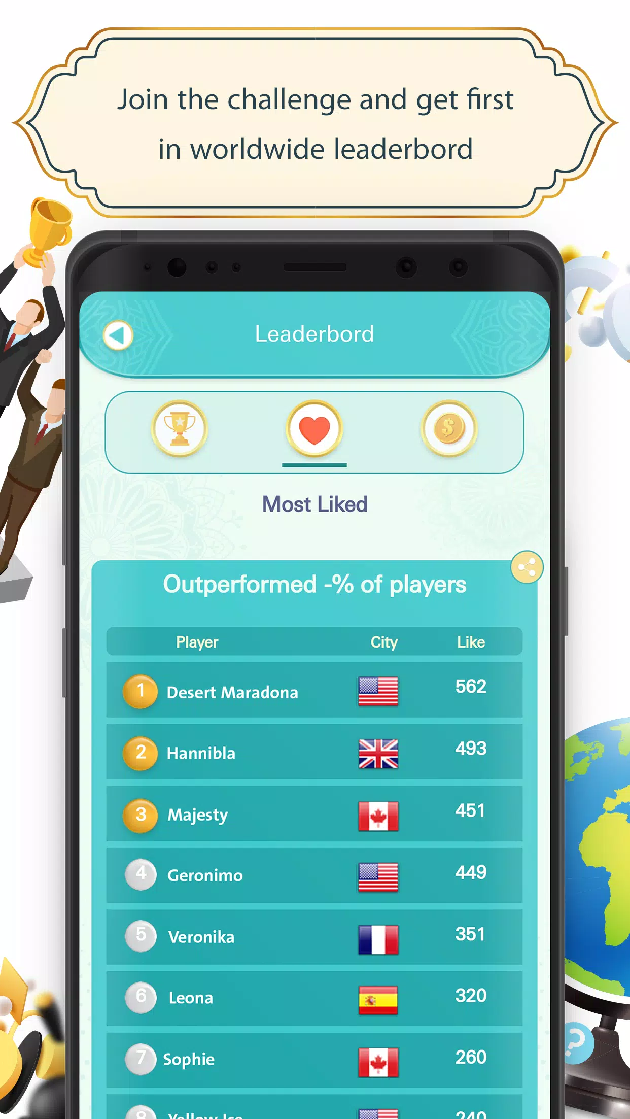 QuizUp 2 Ekran Görüntüsü 1