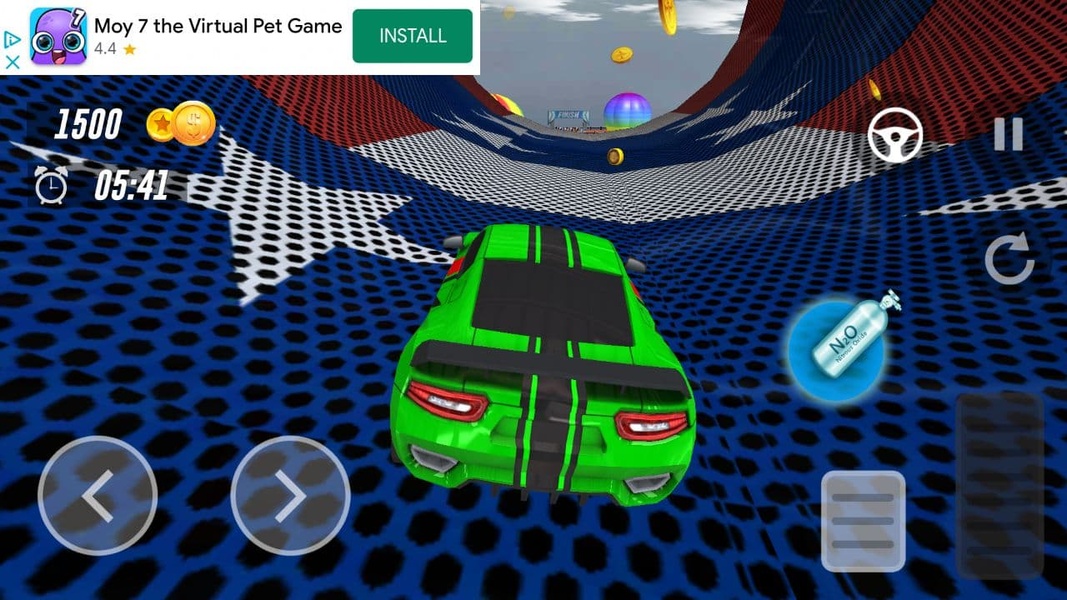 Superhero Car: Mega Ramp Games Screenshot 3