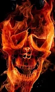 Fire Skulls Live Wallpaper Screenshot 2