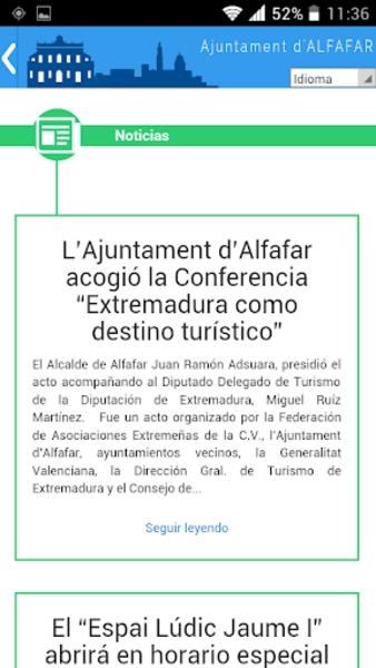 App Alfafar Captura de tela 1