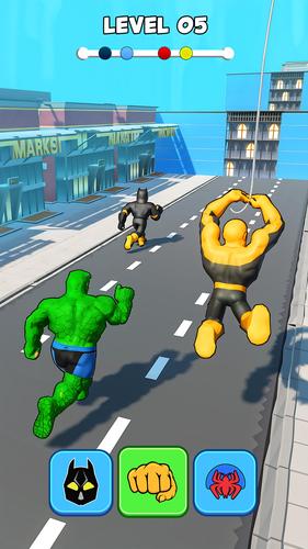 Superhero Transform Shift Game スクリーンショット 0