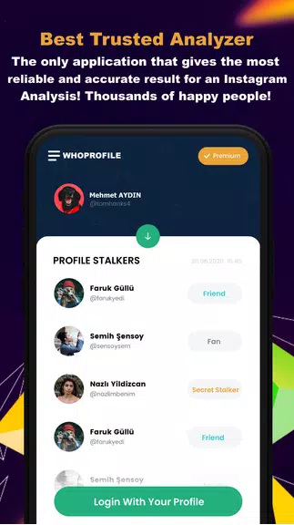 WProfile-Who Viewed My Profile স্ক্রিনশট 1
