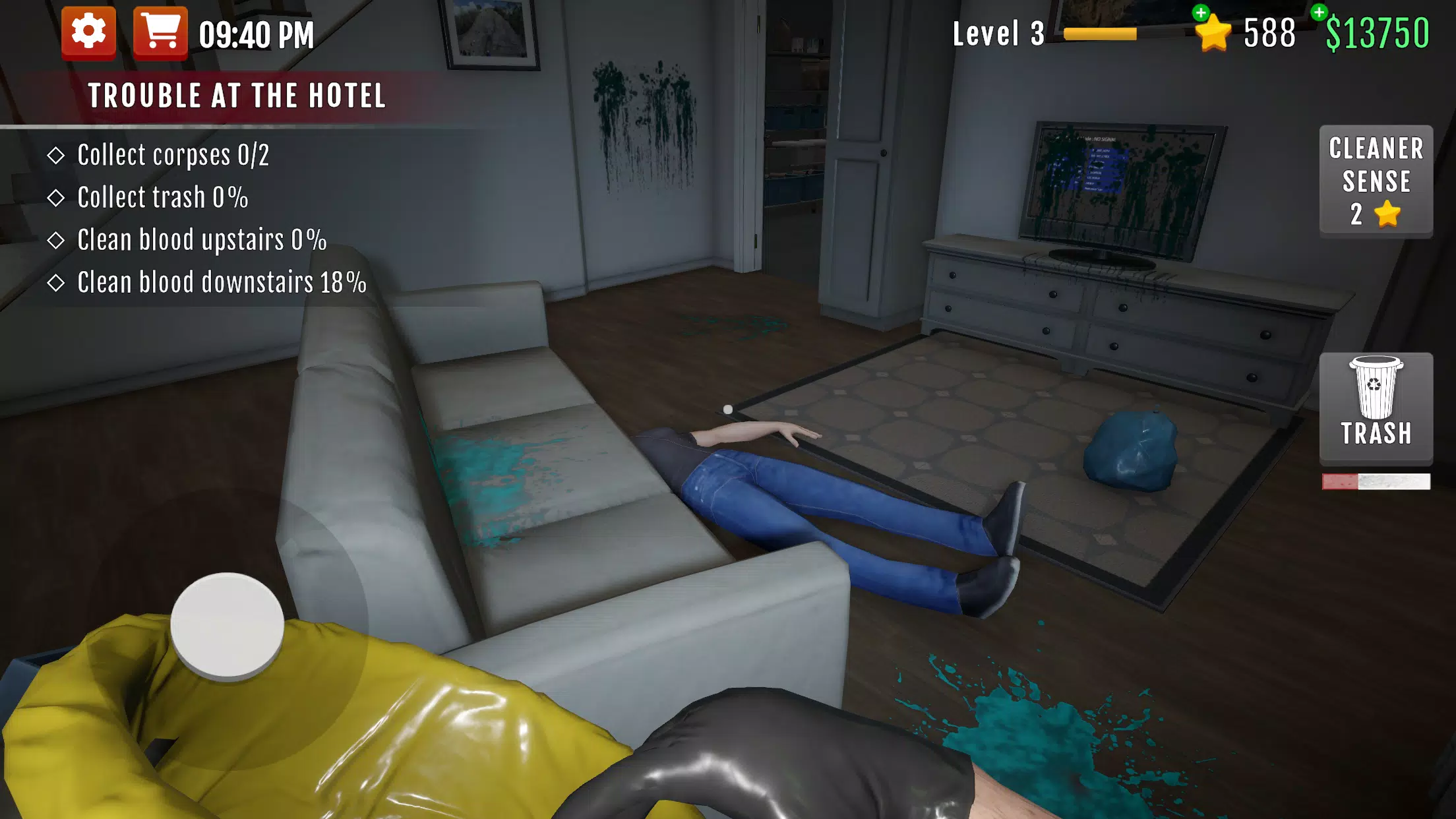 Crime Scene Cleaner: Mobile 3D 螢幕截圖 2