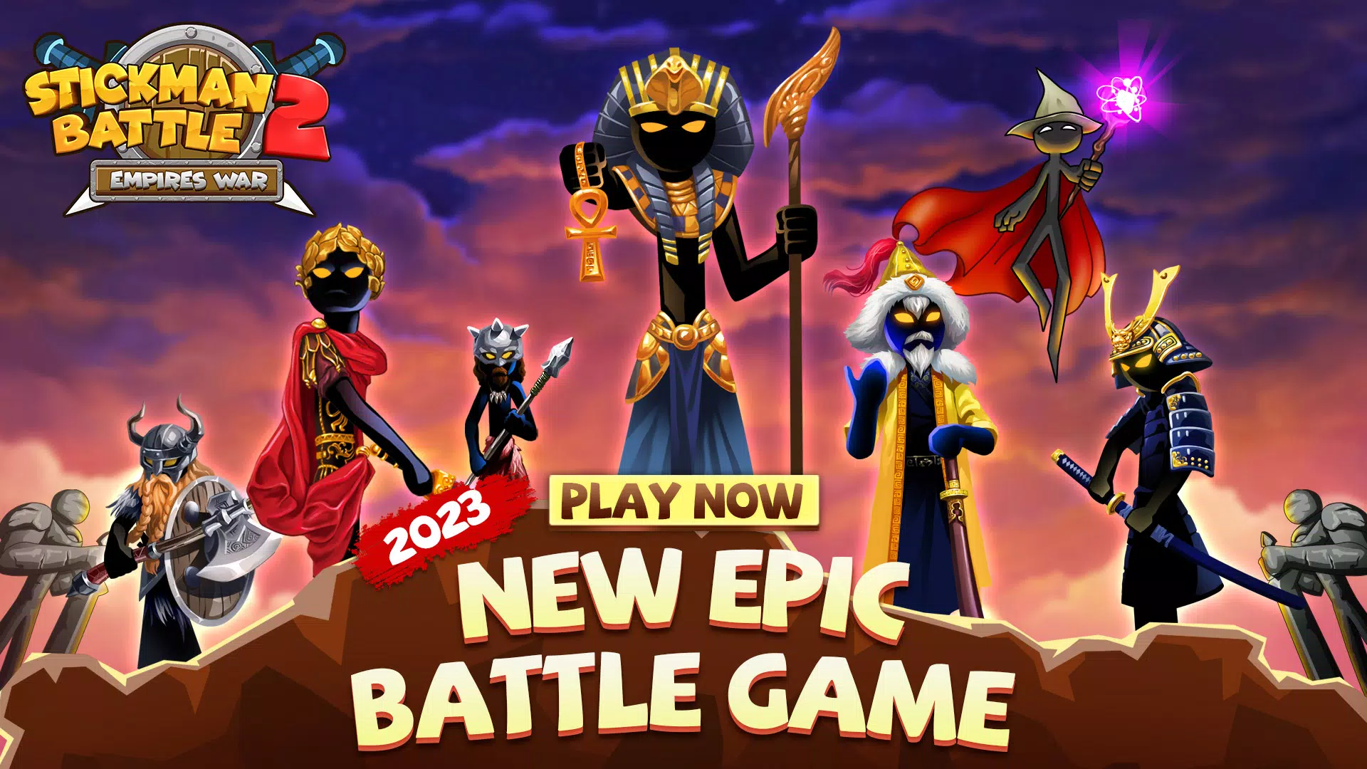 Stickman Battle 2: Empires War Captura de pantalla 0