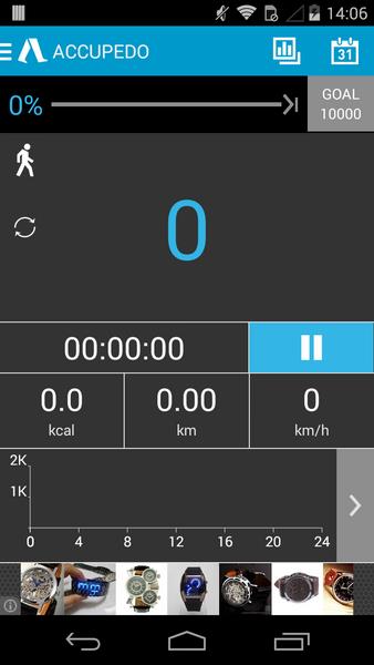 Podomètre Accupedo Screenshot 2