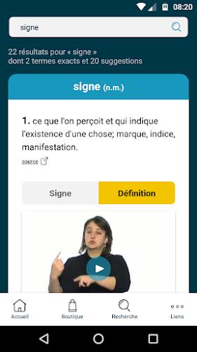 Elix - Langue des signes Screenshot 2