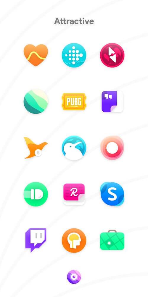 Nebula Icon Pack Mod Скриншот 1