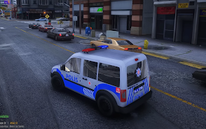 Mini Van Police Simulator Game Скриншот 1